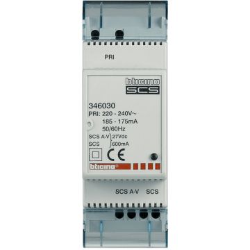 Alimentador compacto 2 hilos 2 módulos din