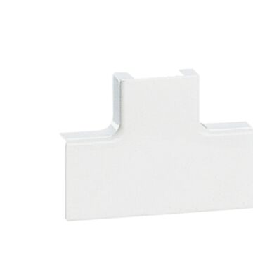Derivación en t plana - para moldura dlplus 32x20 - blanco