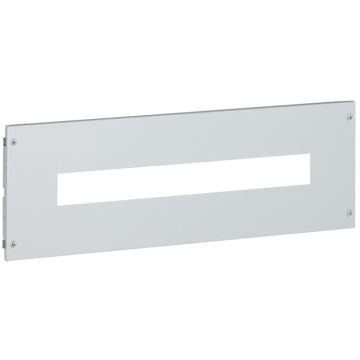 Tapa cubrebornas metal xl³ 800/4000 - con tornillos - para aparato modular - alt. 150mm - 24 módulos