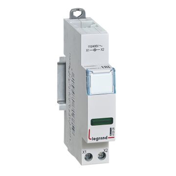 Piloto luminoso - 250 v~ - verde