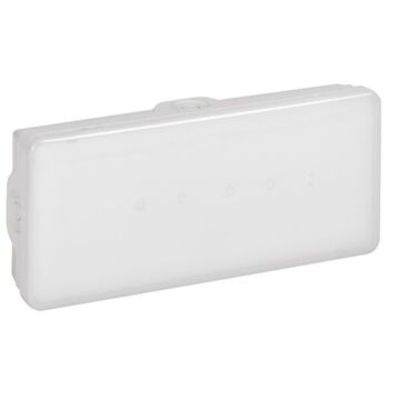 Luminaria de emergencia b65led - 350 lúmenes - 1h - ip65 - permanente/no permanente