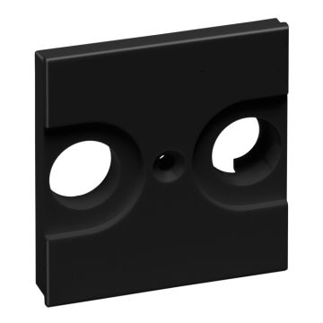 Frontal de acabado universal valena next - para bases de televisión estándar de mercado - dark