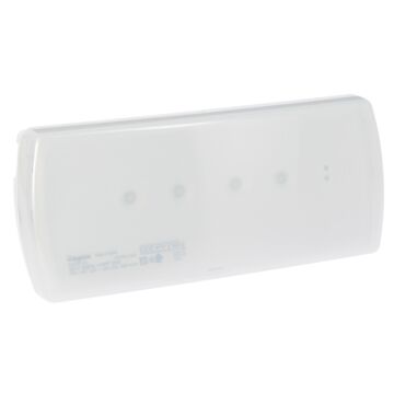 Luminaria de emergencia ura21 led 350 lúmenes, 1h, permanente/no permanente
