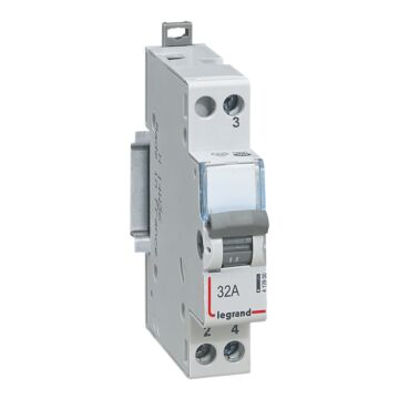 Conmutador 2 posiciones - 1 contacto 32a - 250 v~ - 1 módulo