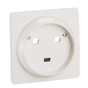 Base de corriente 32a 2p+t 380v. 100x100mm. color blanco