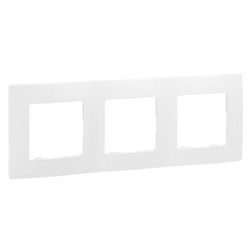 Placa niloe 3 elementos blanco