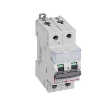 Magnetotérmico dx³ 6000/10 ka - 1p+n - 230 v~ - 50a - curva c