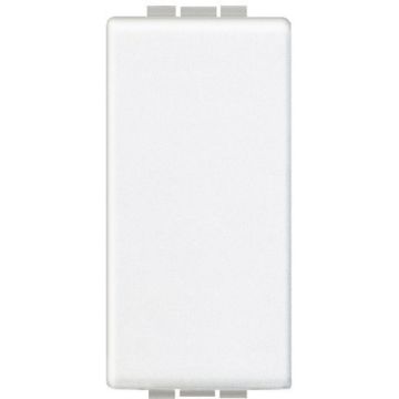 Tapa ciega livinglight - 1 módulo - blanco