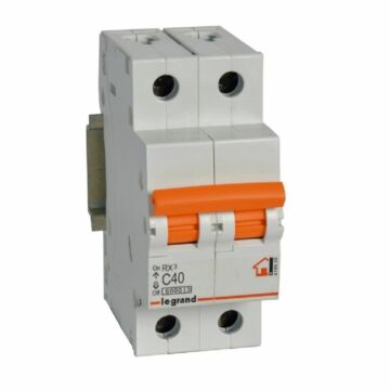 Magnetotérmico rx³ - 2p - 230/400 v~ - 40a - curva c