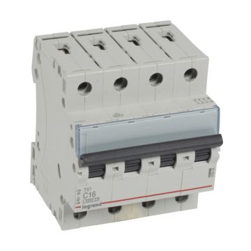 Magnetotérmico tx³ - 4p - 400v~ - 16a - curva c - 4 módulos