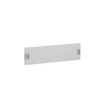 Tapa cubrebornas ciega metálica xl³ 400 - para cajas y armarios - alt. 100mm