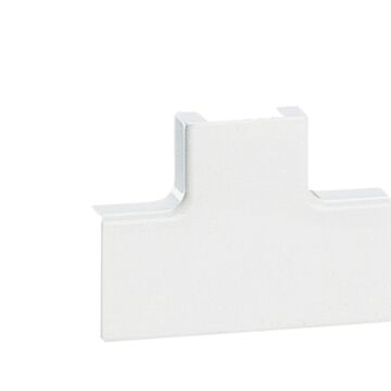 Derivación en t plana - para moldura dlplus 32x12,5 - blanco