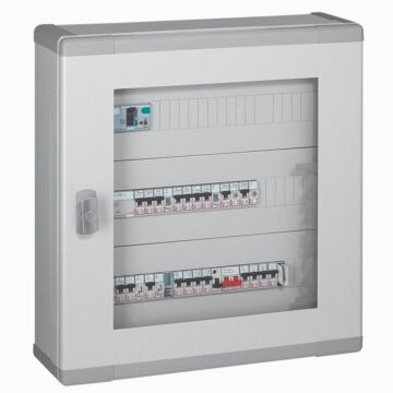 Caja distribución aislante xl³ 160 - totalmente modular - 2 filas de 24 módulos