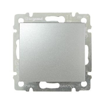 Cruzamiento valena - 10 ax - 250v~ - aluminio brillante