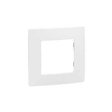 Placa 1 elemento niloe blanco
