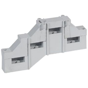 Soporte talón aislante 250/400a vx³ para barras de aluminio en c