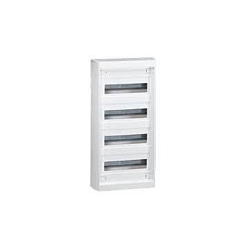 Caja superficie 4 filas 12 + 4 módulos