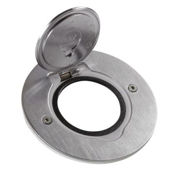Caja ip44 suelo y mobiliario - 2 módulos - inox
