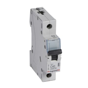 Magnetotérmico tx³ - 1p - 230/400 v~ - 40a - curva c - 1 módulo