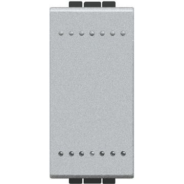 Interruptor livinglight 16 ax-250 v~ - luminoso - borne auto - 1 módulo - tech