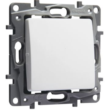 Conmutador niloe 10ax 250v blanco