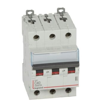 Magnetotérmico dx³ 6000/10 ka - 3p - 400 v~ - 40a - curva c