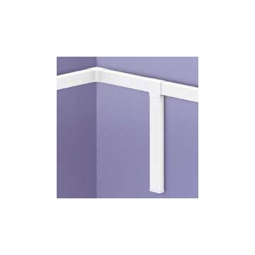 Canal fluidquint de 60x100mm para instalaciones de climatización. longitud 2mt. color blanco