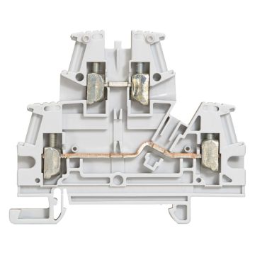 Borna viking 3 con tornillo - 2 uniones - 2 pisos - gris - paso 5