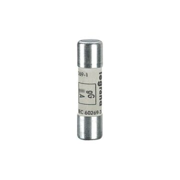 Cartucho fusible cilíndrico - gg - 10x38mm - sin indicador - 10a