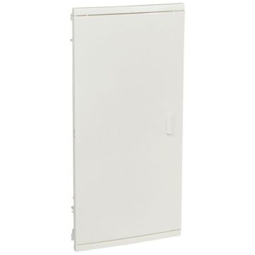 Caja modular de empotrar nedbox con puerta aislante extraplana - 4 filas de 12+2 módulos