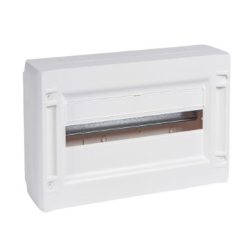 Caja modular de superficie xl³125 - 1 fila de 18 módulos