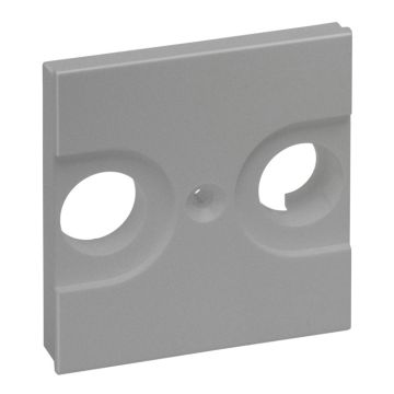 Frontal de acabado universal valena next - para bases de televisión estándar de mercado - aluminio