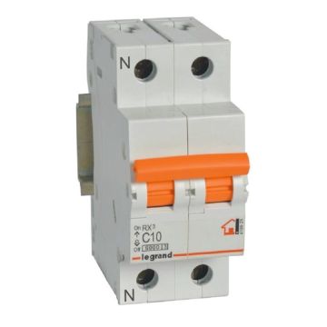 Magnetotérmico rx³ - 1p+n - 230 v~ - 10a - curva c