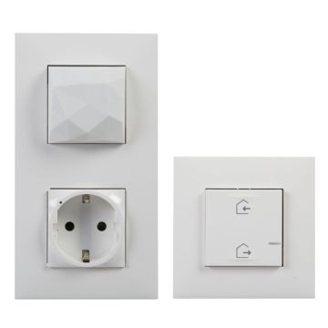 Starter pack para una instalación conectada valena next con netatmo - blanco