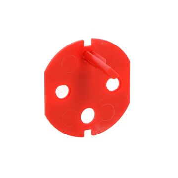 Accesorio clavija para base 2p+t con obturador selectivo