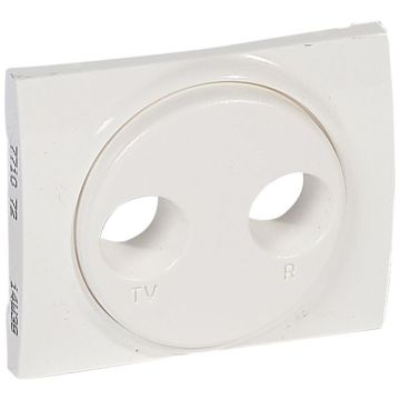 Tapa toma tv/r 862mhz galea life blanco