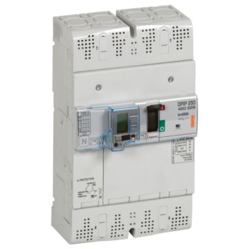 Automático mccb dpx³ 250 - magnetotérmico diferencial -- 4p - icu 25 ka (400 v~) - in 250a
