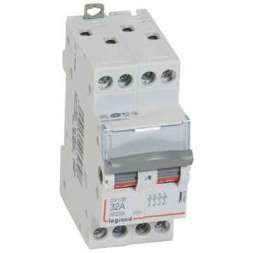 Interruptor seccionador dx³ -is - 4p - 400 v~ - 32a - 2 módulos