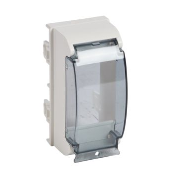 Soporte para equipamiento de carril para columnas y minicolumnas - blanco