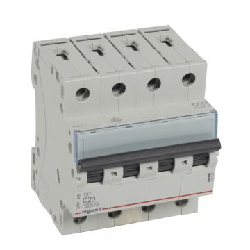 Magnetotérmico tx³ - 4p - 400v~ - 20a - curva c - 4 módulos