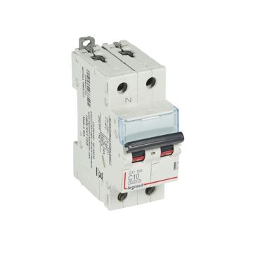 Magnetotérmico dx³ 6000/10 ka - 1p+n - 230 v~ - 10a - curva c