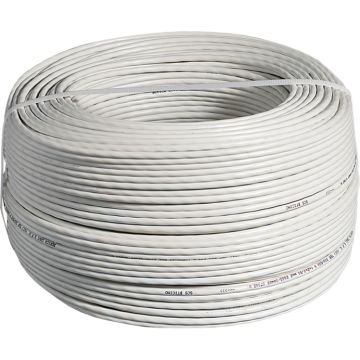Cable 2 hilos scs blanco rollo 200 metros