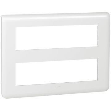Marco central mosaic-ii 2x8 blanco