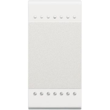 Cruzamiento livinglight 16 ax-250 v~ - borne a tornillo - 1 módulo - blanco