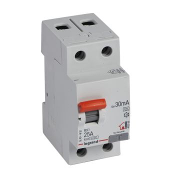 Diferencial rx³ - 2p - 230 v~ - 30 ma - 25a - tipo a