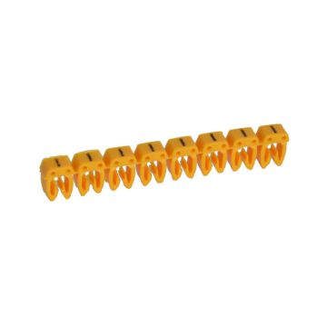 Etiqueta cab 3 - signo conv. para cableado 1,5 a 2,5mm² - menos
