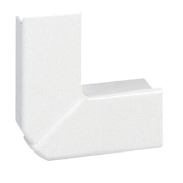 Ángulo plano variable - para moldura dlplus 20x12,5 - blanco