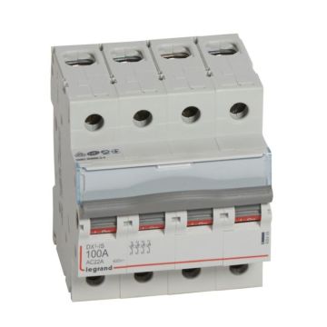Interruptor seccionador dx³ -is - 4p - 400 v~ - 100a - 4 módulos