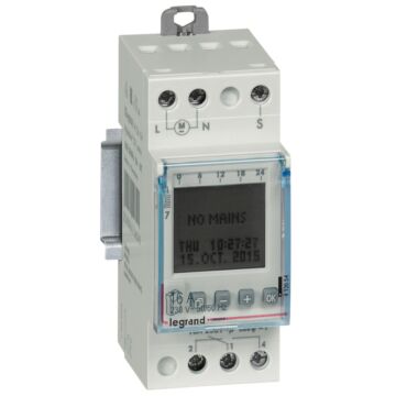 Interruptor horario programación astronómica - para alumbrado de exteriores - 1 salida
