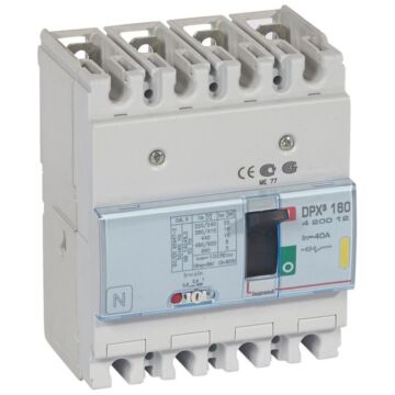 Automático mccb dpx³ 160 - magnetotérmico - 4p - icu 16 ka (400 v~) - in 40a